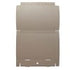 Self Erect: 450mm x 450mm x 50mm
