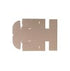Self Erect: 125mm x 105mm x 90mm
