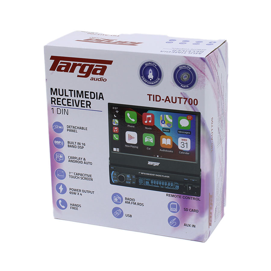 Targa TID-AUT700 Motorized In-Dash Android Media Entertainment System