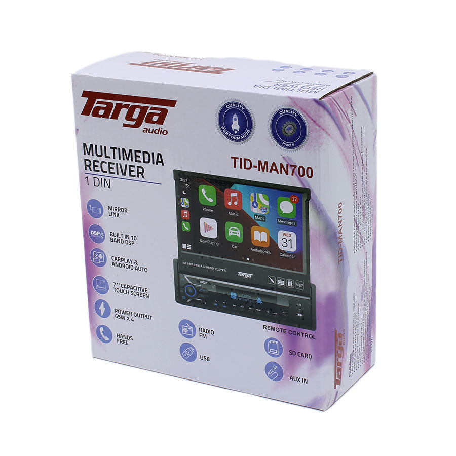 Targa TID-MAN700 ManualIn-Dash Android Media Entertainment System