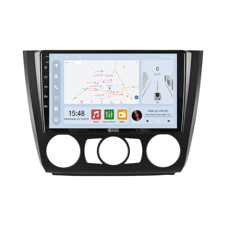 TT Audio Replacement Radio for BMW 1 SERIES 2006 – 2013 CLASS D auto/manual aircon (Android 13)