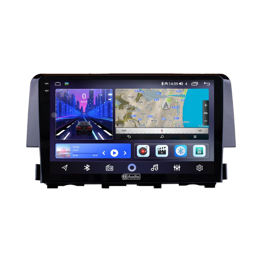 TT Audio 9″ replacement radio for HONDA CIVIC 2016 – 2021 (2K SCREEN)