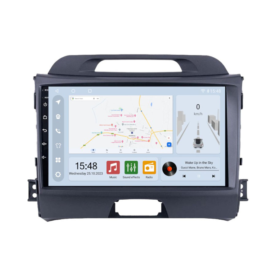 TT Audio 9″ replacement radio for KIA Sportage 2010-2015 (CLASS D)