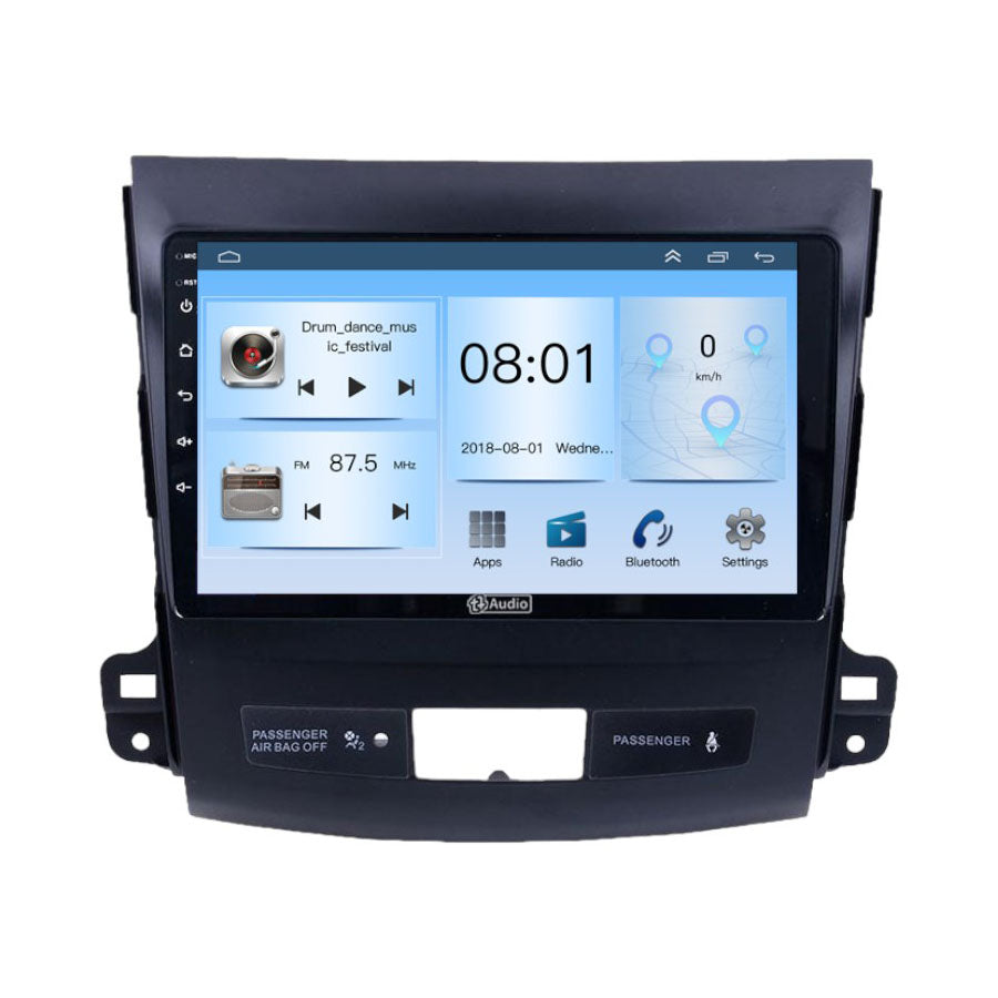 TT Audio 9″ replacement radio for MITSUBISHI Outlander 2007- 2014 (ECO)