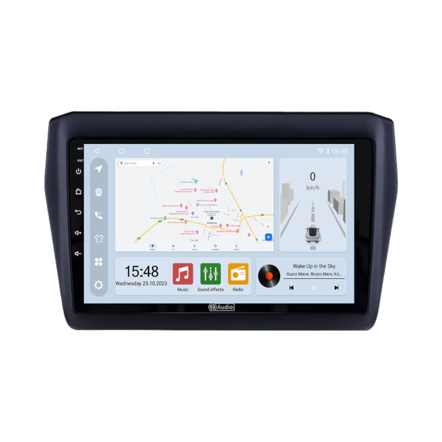 TT Audio 9″ replacement radio for SUZUKI Swift 2017-2024 (CLASS D)