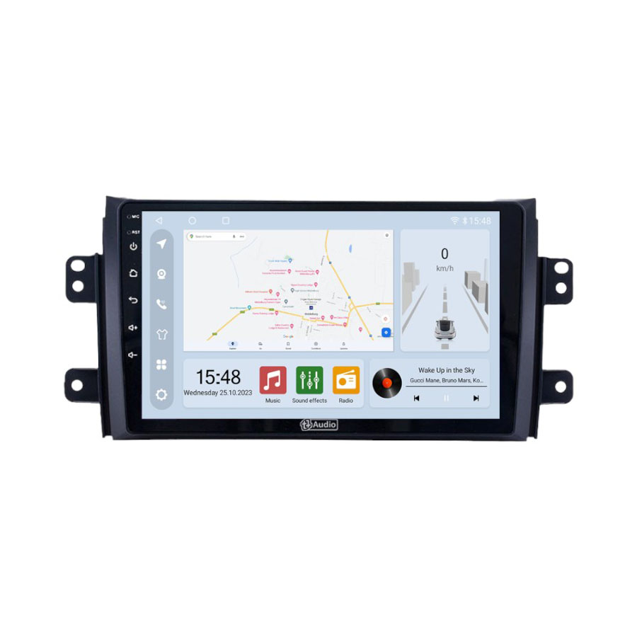 TT Audio 9″ replacement radio for SUZUKI SX4 2006-2012 (CLASS D)