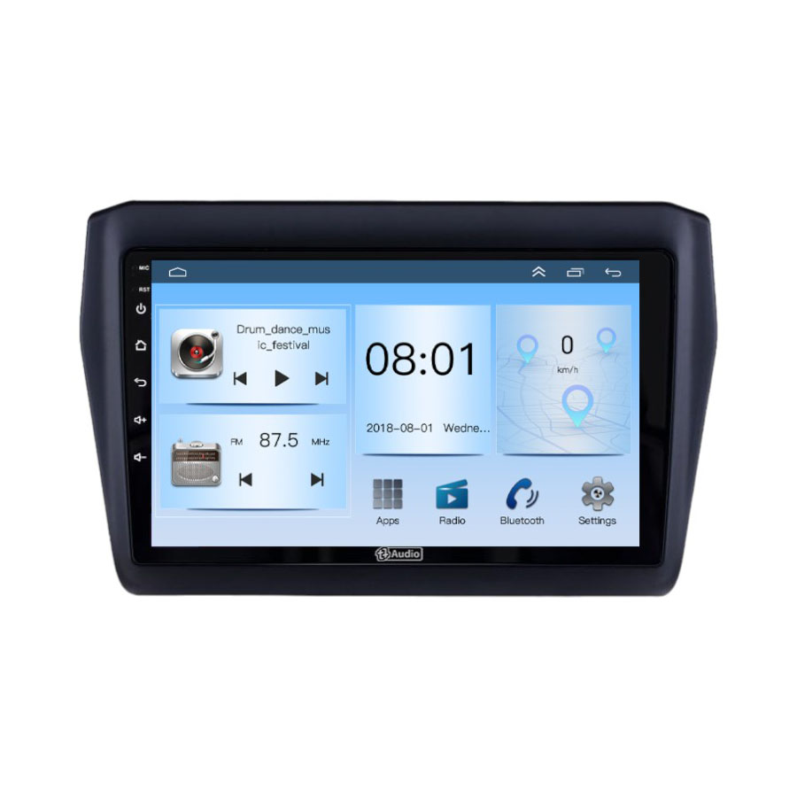TT Audio 9″ replacement radio for SUZUKI Swift 2017-2024 (ECO)