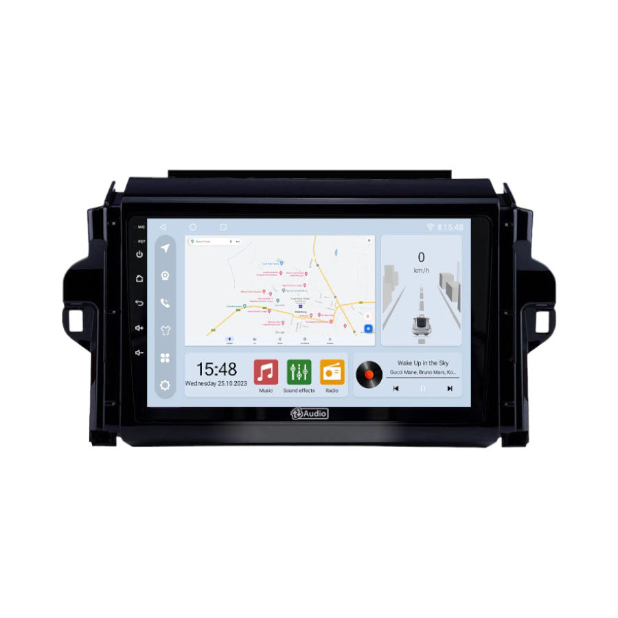 TT Audio 9″ replacement radio for TOYOTA FORTUNER 2016-2023 (CLASS D)