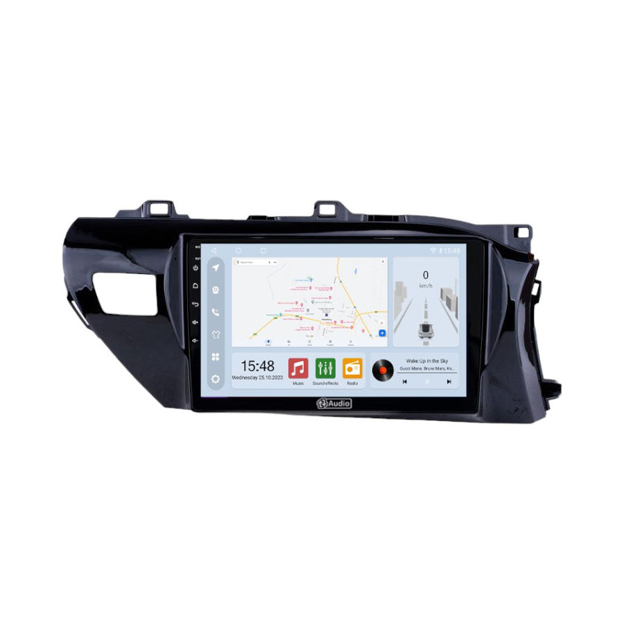 TT Audio 10″ replacement radio for TOYOTA HILUX 2015-2024 (CLASS D)