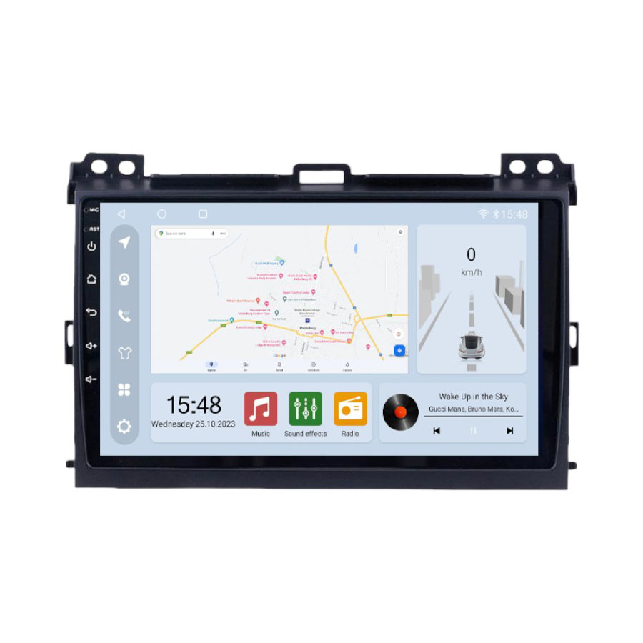 TT Audio 9″ replacement radio for TOYOTA PRADO 2007-2010 (CLASS D)