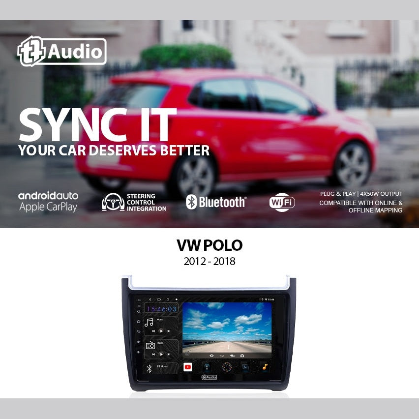 TT Audio 9″ replacement radio for VW Polo 2012 – 2018 (4G ULTRA)