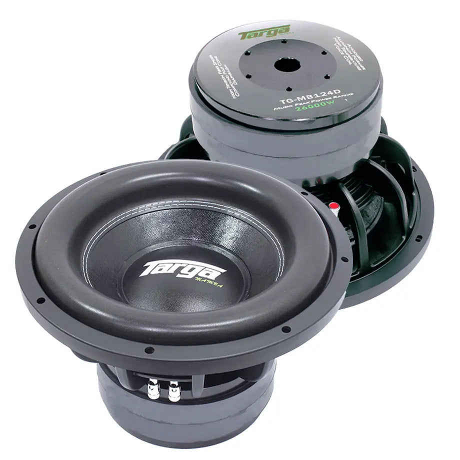 Targa TG-MB12D4 Mamba Series 12″ DVC D4 Subwoofer (26000W)