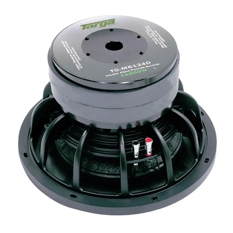 Targa TG-MB12D4 Mamba Series 12″ DVC D4 Subwoofer (26000W)
