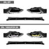 Toyota Corolla Cross (21-On) GR Sport Style Gloss Black Body Kit (13-Piece)