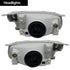 Toyota Corolla RSI (96-98) Black Crystal Headlights Including Corner Lamps