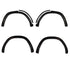 Toyota Fortuner (16-20) Matte Black Slim Plastic Wheel Arch Kit