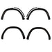 Toyota Fortuner (16-20) Matte Black Slim Plastic Wheel Arch Kit