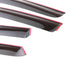 Toyota Fortuner (15-19) Black Windshield (4-Piece)