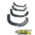 Toyota Fortuner (16-On) Matte Black Smooth Plastic Wheel Arch Kit
