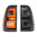 Toyota Hilux Revo (16-On) Smoked Black LED Taillights