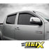 Toyota Hilux Revo Xtra Cab Black Windshields (15-On)