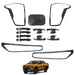 Toyota Hilux Travo (25-On) Matte Black Accessory Trim Kit (17-Piece)