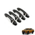 Toyota Hilux Travo (25-On) Matte Black Door Handle Covers