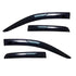 Toyota Hilux (15-On) Double-Cab Black Windshields (4-Door)