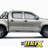 Toyota Hilux (16-On) Matte Black Door Cups