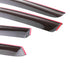Toyota Rav4 (14-18) Black Windshield (4-Piece)