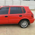 Toyota Tazz Gloss Black Plastic Side Window Louver