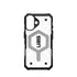 UAG Pathfinder Clear Magsafe Case - Apple iPhone 16 - Ice & Silver
