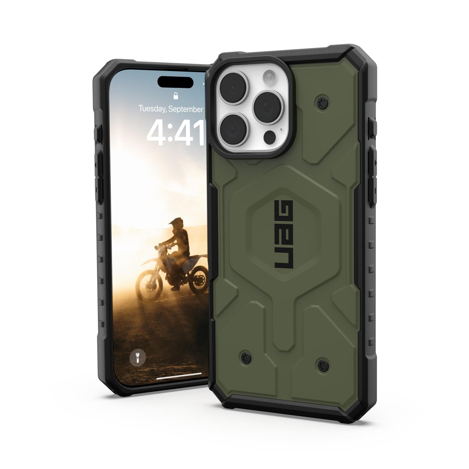 UAG Pathfinder Magsafe Case - Apple iPhone 16 Pro Max - Olive Drab