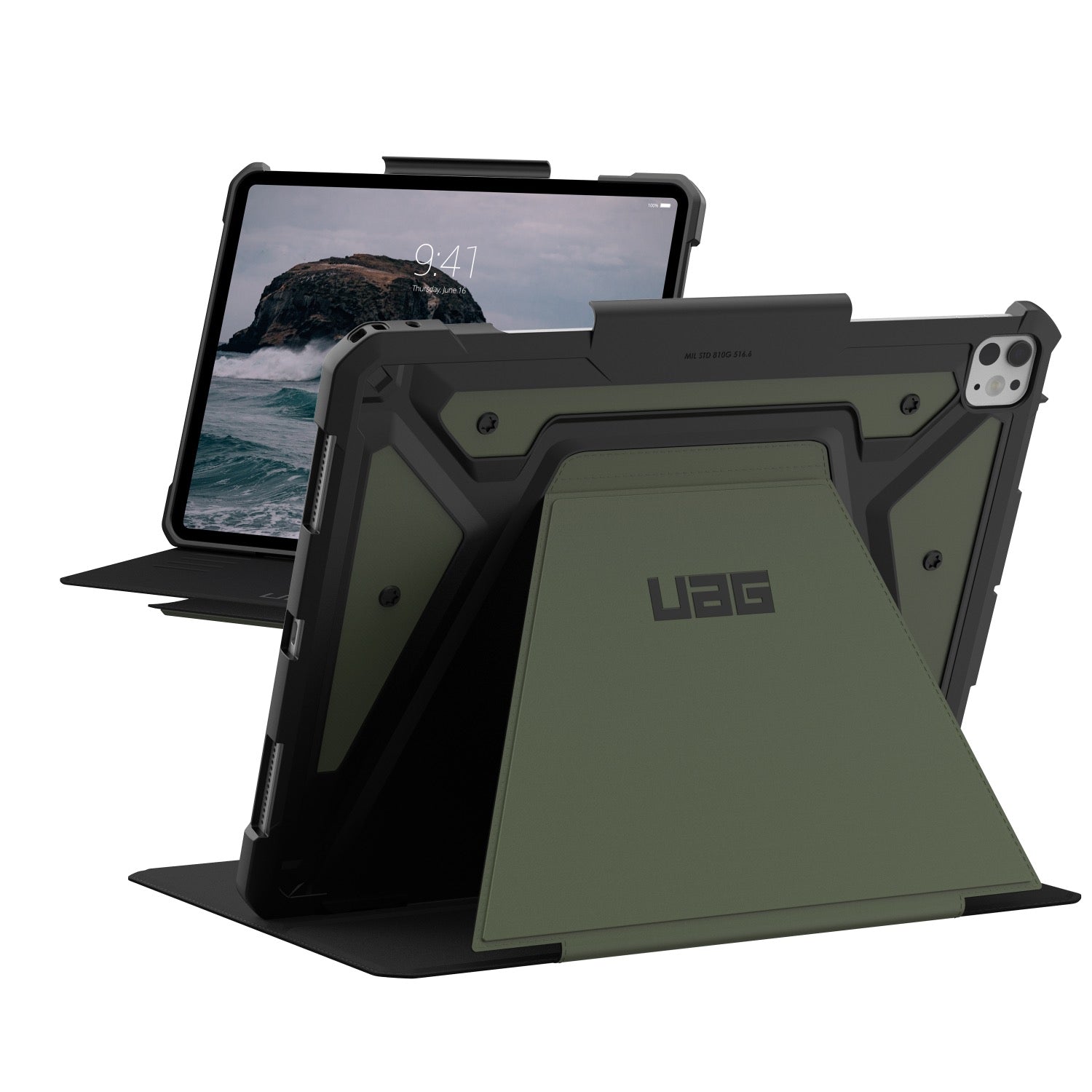 UAG Metropolis SE Tablet Case - Apple iPad Pro 13 (2024) - Olive