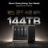 UGREEN NASync DXP4800 GT 4-bay, AMD Ryzen Embedded R2514, Dual 10GbE GbE LAN, Dual M.2 NVMe SSD Slots, diskless | SKU UG-D4800GT