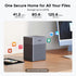 UGREEN NASync DH4300 Plus 4-bay Desktop NAS, A76+A55 8 Core CPU, 8GB LPDDR4X, 2.5GbE LAN, 4K HDMI, diskless | SKU UG-DH4300P