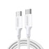 UGREEN Type-C To Type-C Braided Cable 100W 2 Metre - White