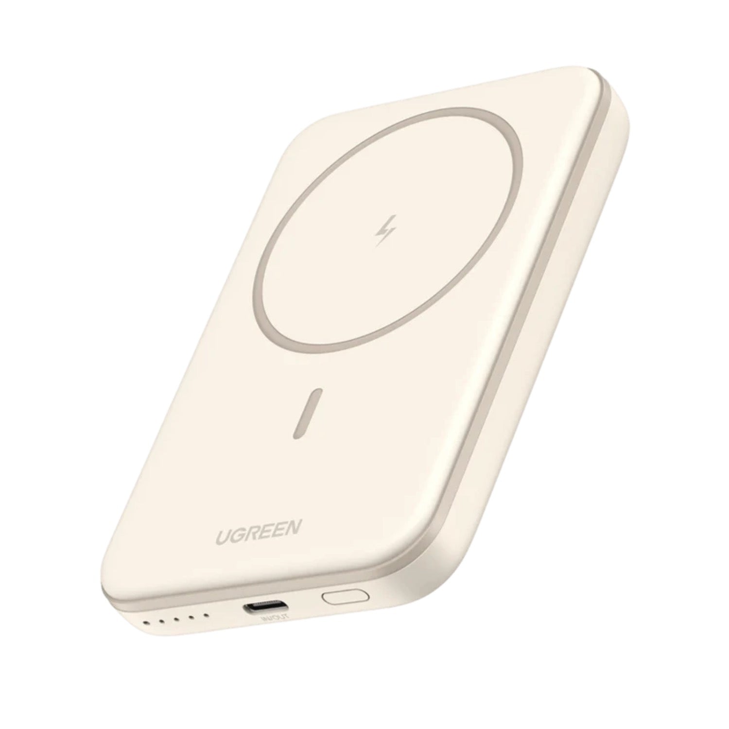 UGREEN Magnetic Wireless Power Bank 5000mAh - White