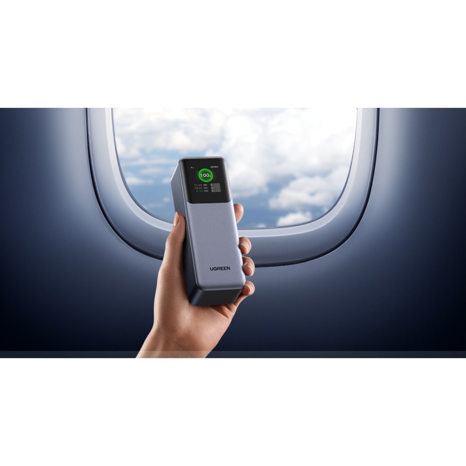 UGREEN Fast Charging Power Bank 25000mAh 200W - Grey