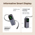UGREEN Power Bank With Retractable Cable 165W - Grey