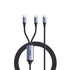 UGREEN Dual Type-C To Type-C Braided Cable 100W 1.5 Metre - Black