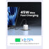 UGREEN 2 Port GaN PD Wall Charger 45W - White