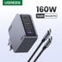 UGREEN Nexode Pro 4 Port PD/USB Wall Charger 160W - Grey