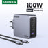 UGREEN Nexode Pro 4 Port PD/USB Wall Charger 160W - Grey