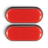 Universal Oval Red LED Side Marker – 62x26mm (Pair)
