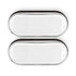 Universal Oval White LED Side Marker – 62x26mm (Pair)