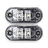 Universal Cressida Clear Oval LED Side Marker – 65x27mm (pair)