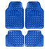 Universal 4-Piece Chrome Racing Mats