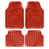 Universal 4-Piece Chrome Racing Mats