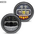 Universal 5.7 Inch - Jeep Style LED Headlight Star Design
